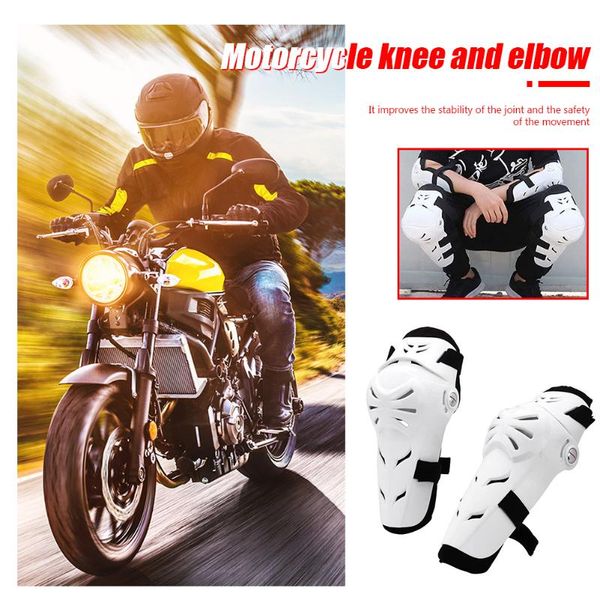 

outdoor racing safety protective gear guards 4pcs/set motorcycle knee elbow pads compression sleeve support kneepads &, Black;gray
