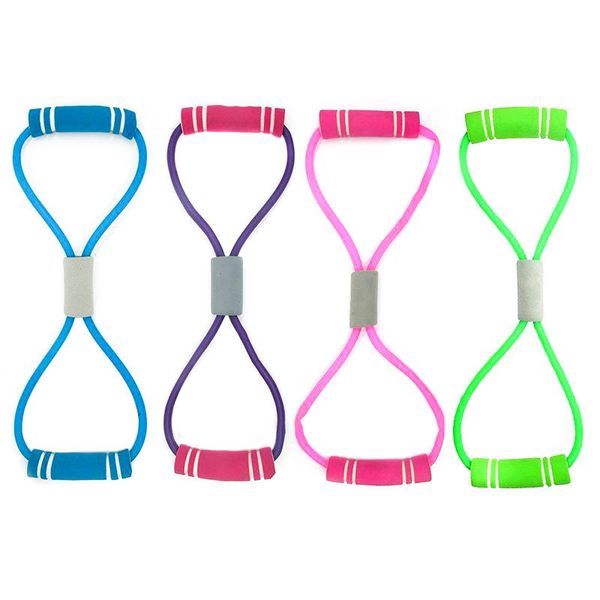 

light 8 word fitness rope resistance bands rubber for elastic band equipment expander workout gym exercise train