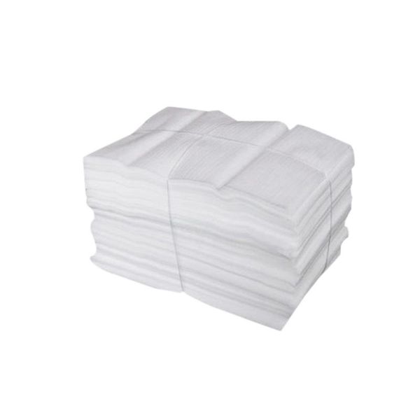 

gift wrap 100 pcs wraps epe coated pearl cotton bag shockproof and shatterproof pouches-25x30cm(white)