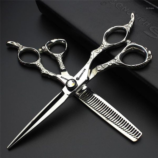 

6.0inch japan sharonds cutting scissors professional hair shear for salon hairdressing human scissors1