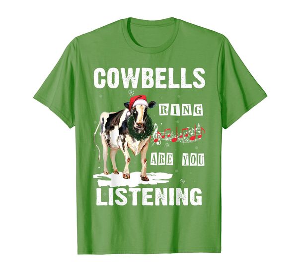 

cowbells ring are you listening, White;black