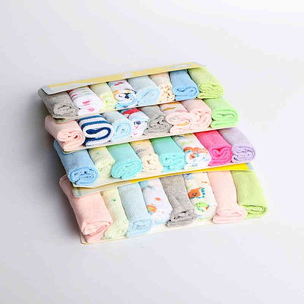 

8pcs pack cotton newborn baby towels 22.9 22.9cm saliva towel nursing towel bibs feeding square towels handkerchief small