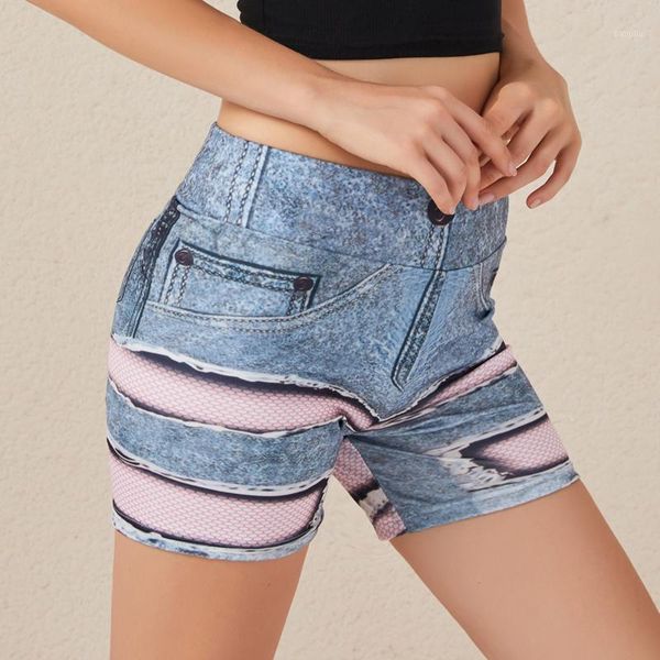 

summer shorts women femme loose fashion patchwork butterfly print sports minipants yoga outfit