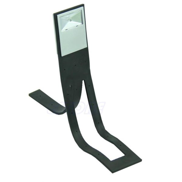 

book lights 1pc black flexible folding led clip on reading light lamp for reader kindle -y122