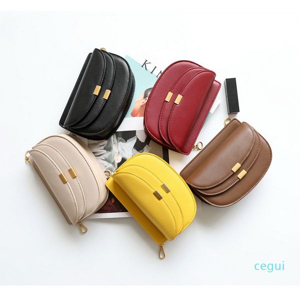 

fashion mini waist bag slung versatile small saddle bag chain handbags new 2021 chest design organ tiny purses