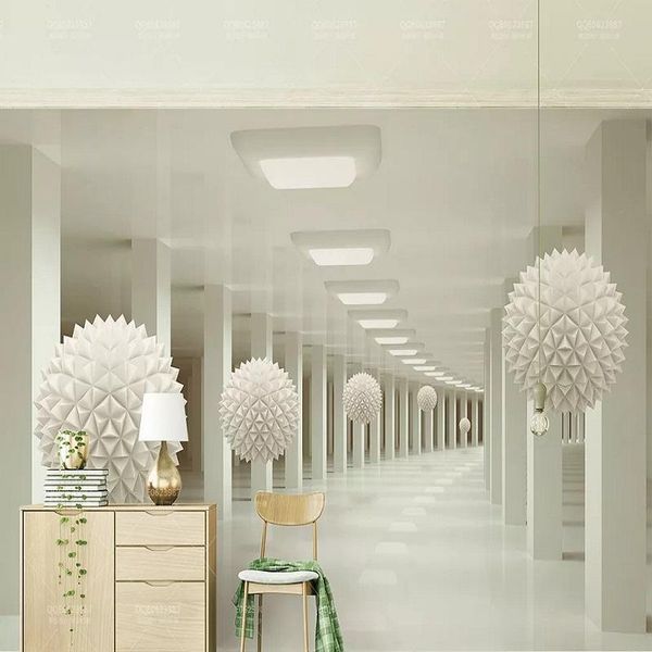 

wallpapers custom large mural 3d wallpaper modern creative expansion space sphere corridor bedroom tv back wall decor deep 5d embossed