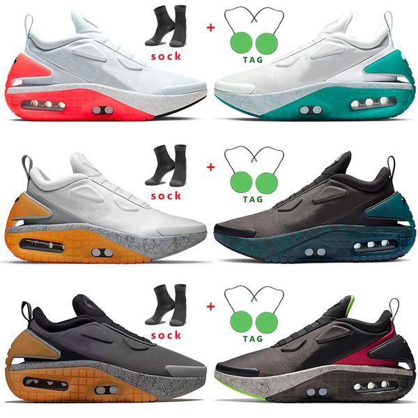 

authentic adapt auto max running shoes fireberry trainers infrared anthracite motherboard triple black white off sneakers sports trendy and, White;red