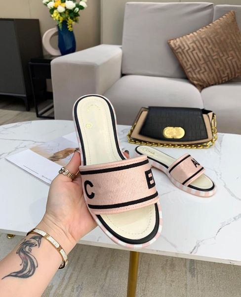 

2021 italy ace slippers casual shoes for women sandals thick soles brand designer outside breathable mix order droship factory online sale o, Black