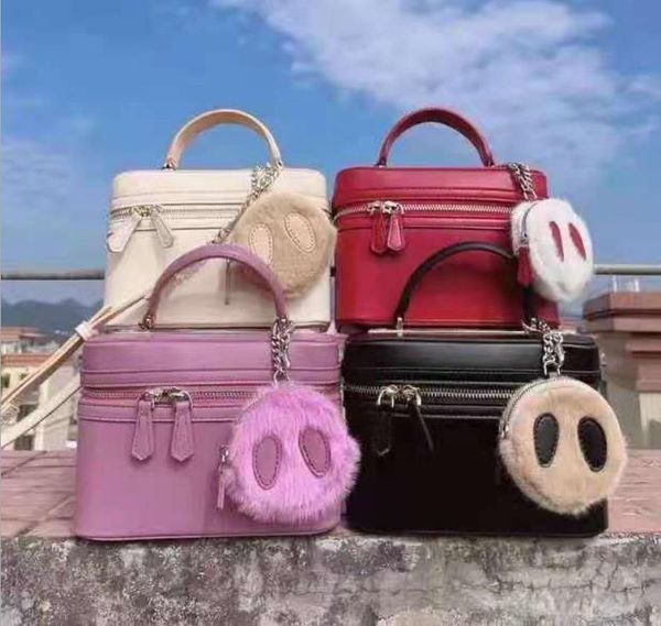 

2021 autumn/winter fashion bags cute plush handbag shoulder messenger bag