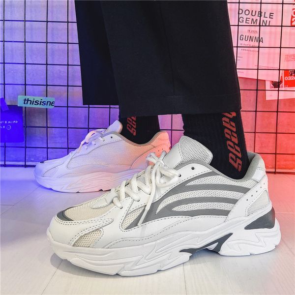 

2021 womens mens running shoes fashion student outdoor sports sneakers beige grey green size eur 39-44 code 73-c293