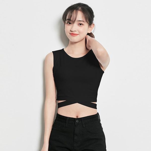 

yoga outfit women's clothing cotton sports crop breathable running vest fitness gym active underwear tank sportswear female shirt