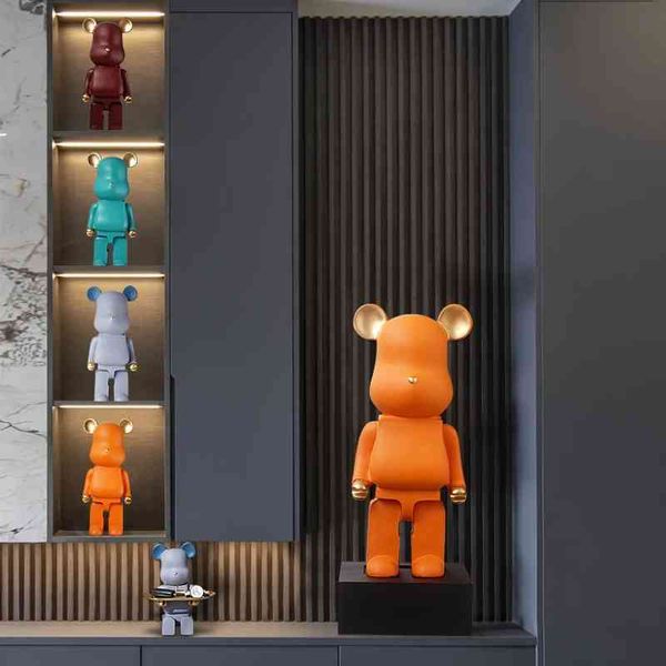 

violent bear living room landing large net red decoration light luxury soft home sofa tv cabinet floor