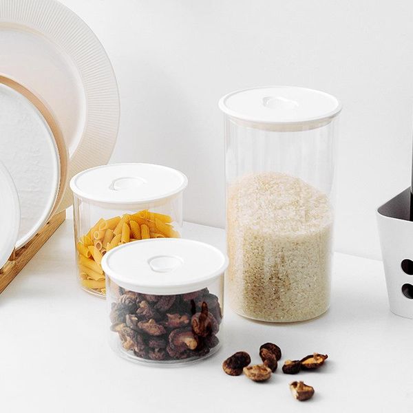 

storage bottles & jars containers airtight plastic boxes stackable kitchen refrigerator tanks