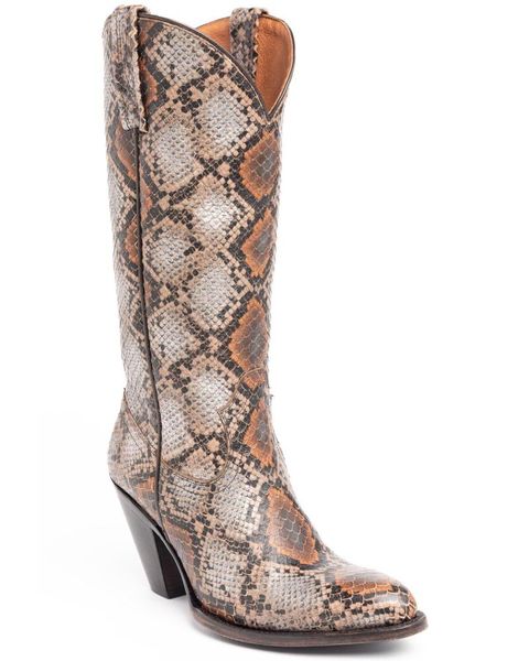 

boots women's lyric western - round toe, Black