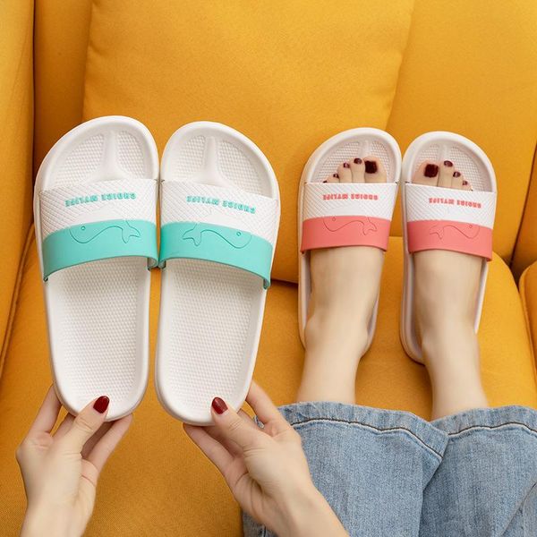 

sumer shoes women slides house slippers non-slip flip flops home furnishing shower pool sandal light weight bath, Black