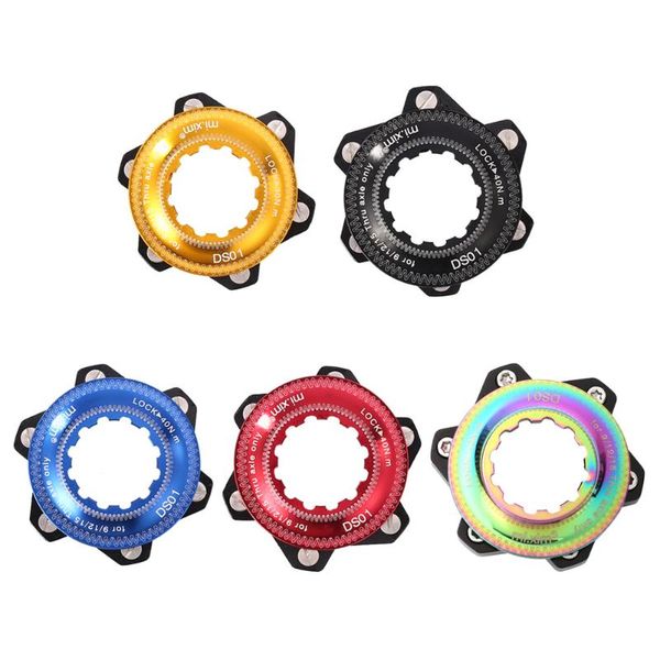 

bike locks bicycle centerlock to 6-hole adapter 6 bolt disc brake rotor mountain hub center lock conversion accessoires