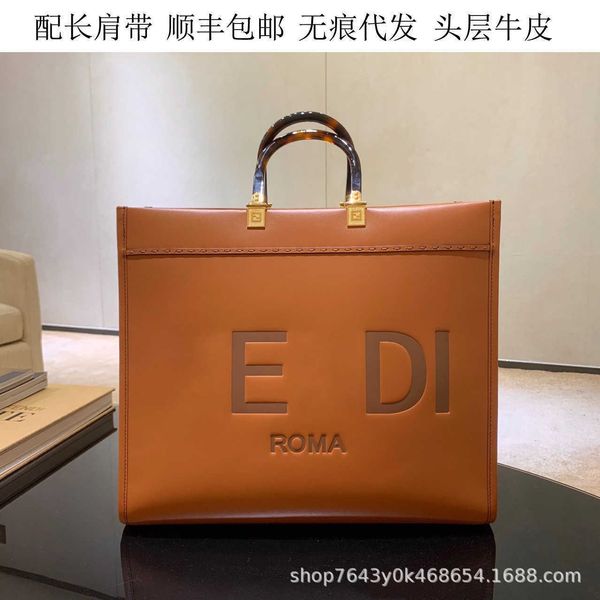 

new women's bag in spring and summer candy seven color denim embroidery leather tote bag armpit one shoulder portable kittenzly