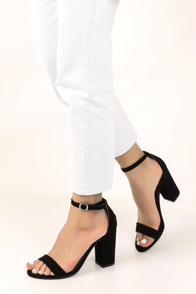 

sandals women's suede black