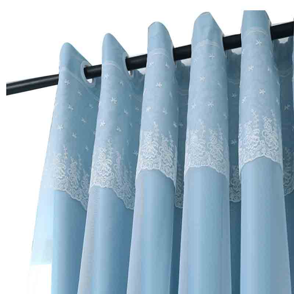 

curtain & drapes nordic design yarn double layer curtains