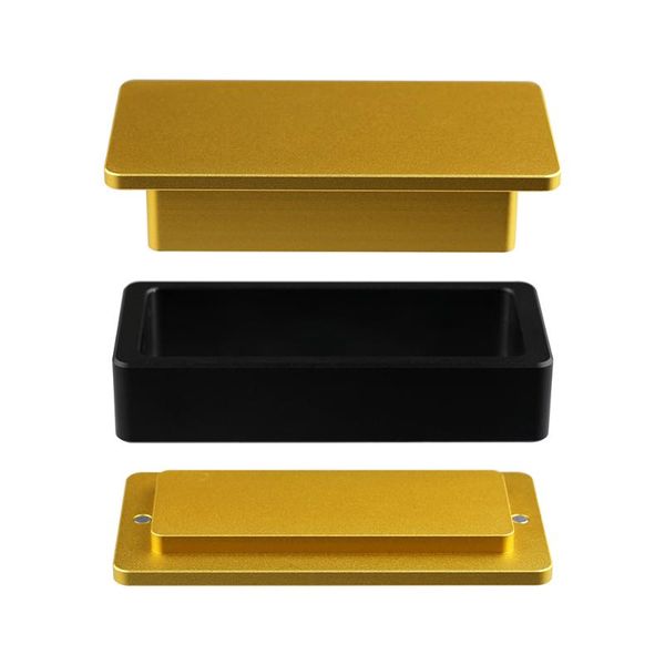 

craft tools rosin pre-press mold aluminum 2*4 inch material mould for wax concentrate oil pressing machine extracting smoke accessories