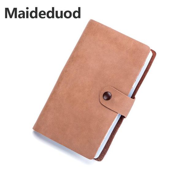 

wallets maideduod 2021 women / men double hasp holder large capacity retro id card business case, Red;black