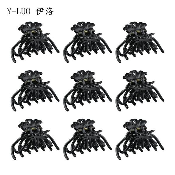 

hair accessories women headwear small cute clips for girls korean 9 pcs/pack black
