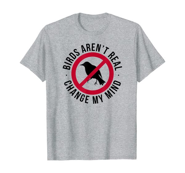 

Funny Birds Aren't Real Government Spy Libertarian Anarchist T-Shirt, Mainly pictures