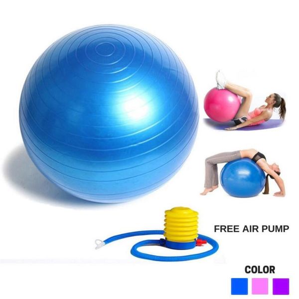 

sports yoga balls bola pilates fitness gym fitball exercise workout massage ball 45cm 55cm 65cm 75cm