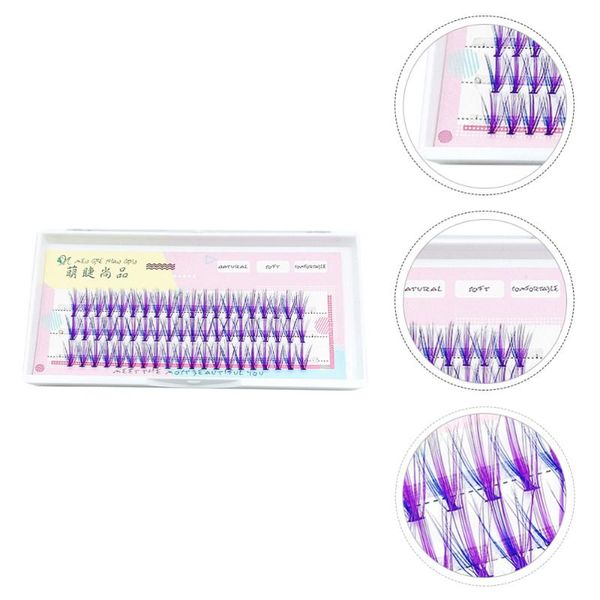 

false eyelashes 1 box realistic fake girl beautiful makeup lashes