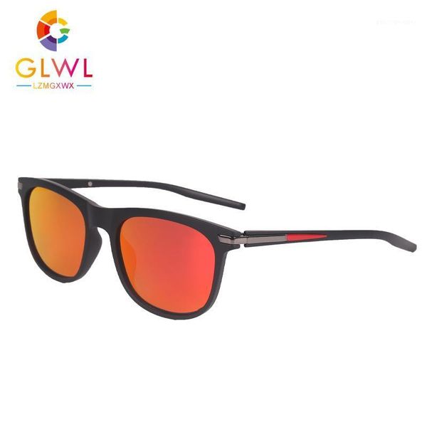 

sunglasses male 2021 men's glasses vintage polarized lenses sun brand design sports blue eyewear luxury eyeglasses for drivers, White;black