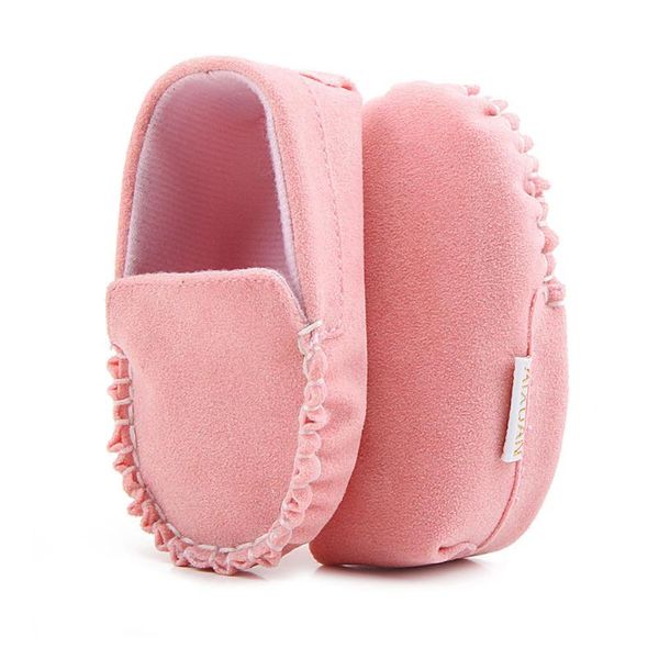 

first walkers infant boys girls shoes sole double velour solid kids booties shoe born toddler walker soft anti-slip bttf
