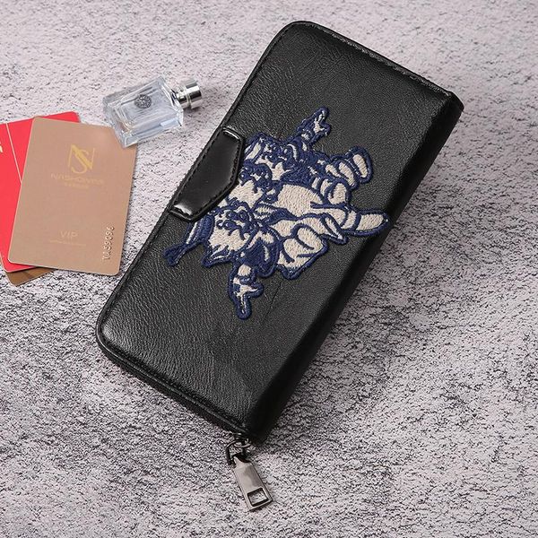 

wallets tidog korean style fashion long wallet, Red;black