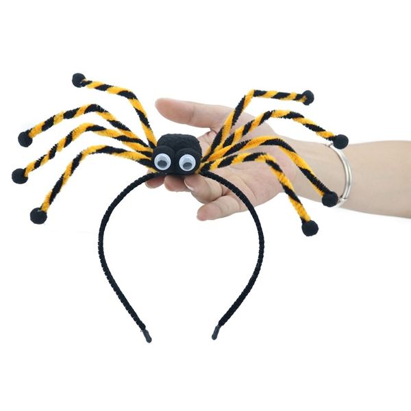 

halloween simulation spider hoop women's party horror headband clothing hair accessories