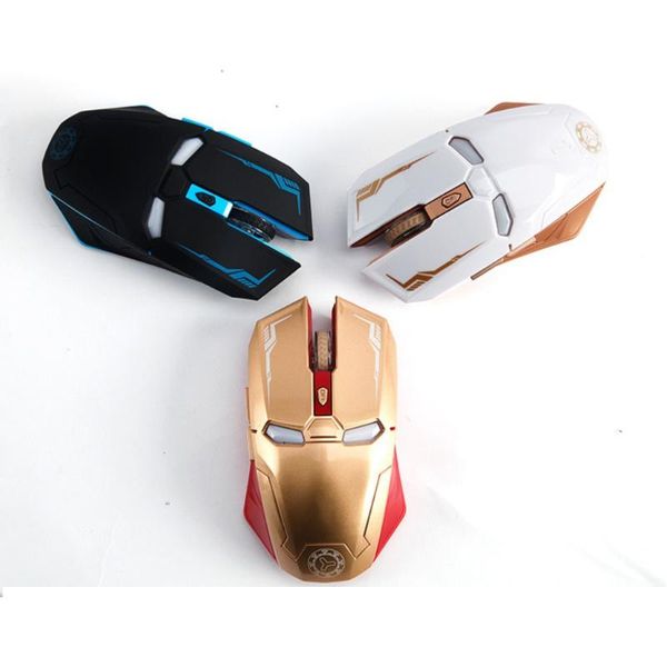

mice iron 3d man wireless mouse gaming 800/1200/1600/2400dpi adjustable computer