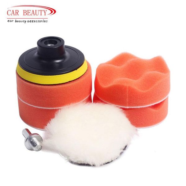 

7pcs 3/4 inch polishing pad circle for polisher machine waxing buffing pulidora auto car sponge care products