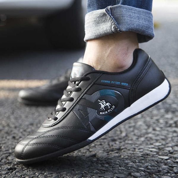 

autumn outdoor fashion sports shoes light and simple men's casual round head lace up low top