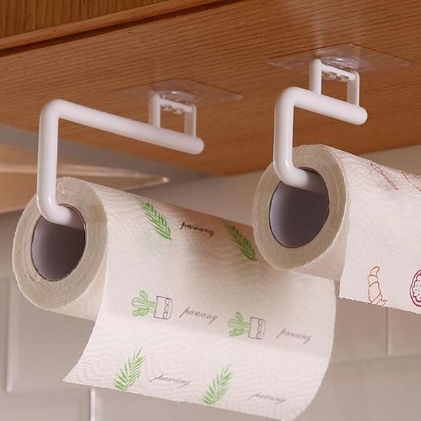 

toilet paper holders kitchen roll holder towel hanger rack bar cabinet rag hanging shelf