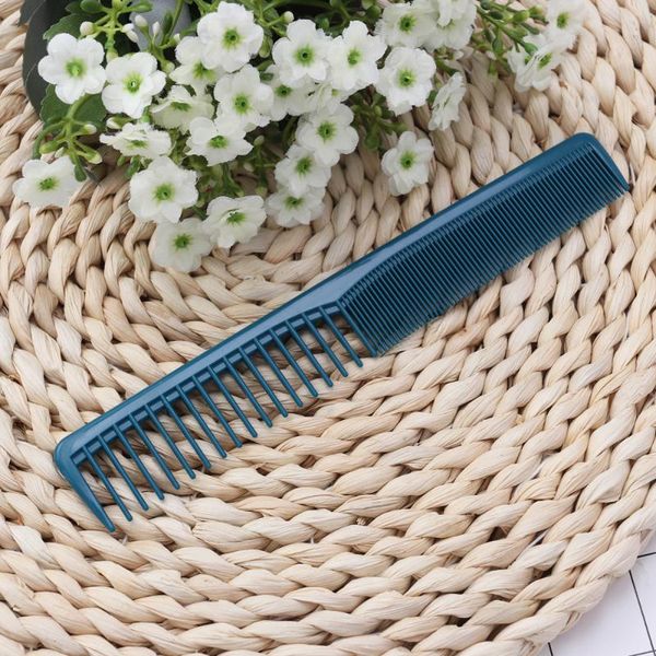 

hair brushes professional comb haircut special anti-static barber comb(blue), Silver