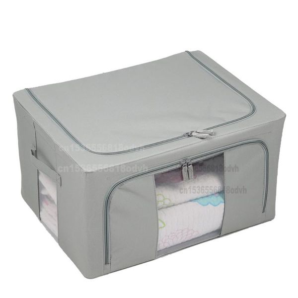 

storage bags modern and simple box creative home bedroom clothes quilt thick steel frame large capacity wardrobe basket