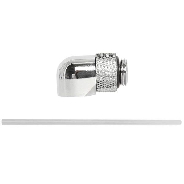 

computer water cooling tube pipe & 4 nickel-plated brass rotary fitting adapter fans coolings