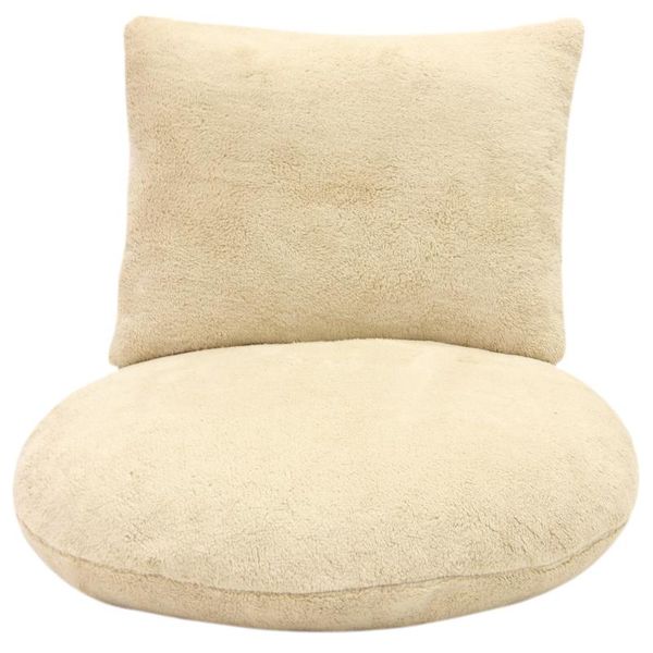 

zewkli plush floor cushion throw pillow fluffy pouf seat sitting cushion/decorative