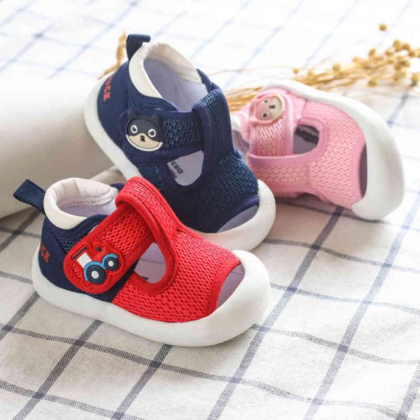 

walkers sneakers toddler shoes female baby soft bottom sandals do not fall off 0-1-3 years old 2 infant boys spring and summer breathable