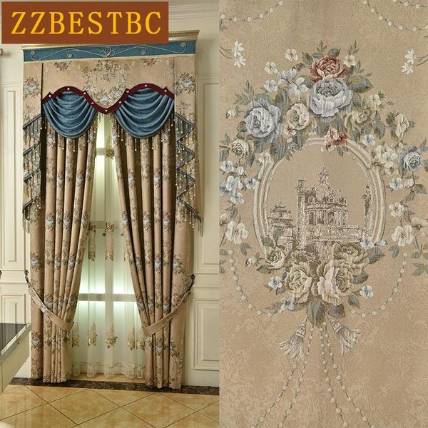 

curtain & drapes zzbc chinese style luxury modern finished for bedroom bay window living room kitchen blackout