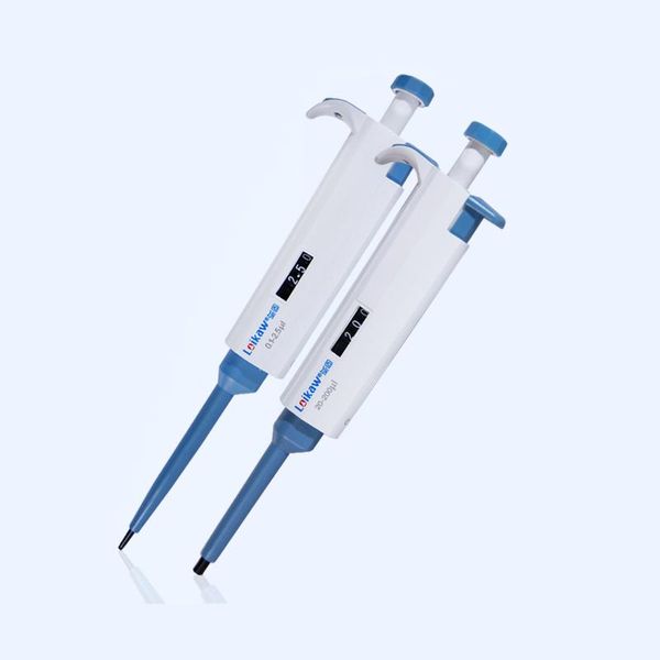 

lab supplies 0.1-2.5ul to 2-10ml laboratory manual single channel pipettes pipettor