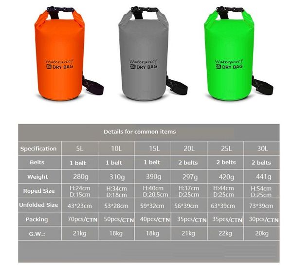 

outdoor waterproof dry bag/ocean pack