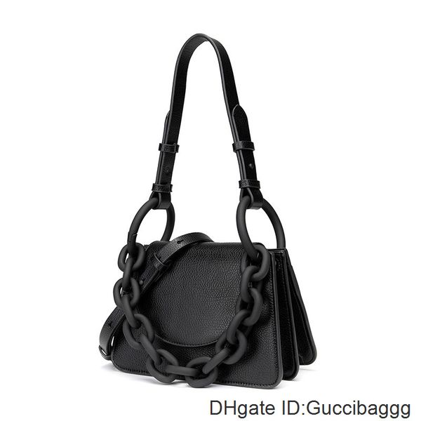 

hbp 2021 fashion hands bags exaggerated big thick chain shoulder bag flap elegant handbags for women ladies crossbody