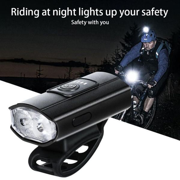 

bike lights 2*t6 bicycle lamp headlights usb rechargeable distance 800meters 1000 ma ipx6 waterproof tail light accessories