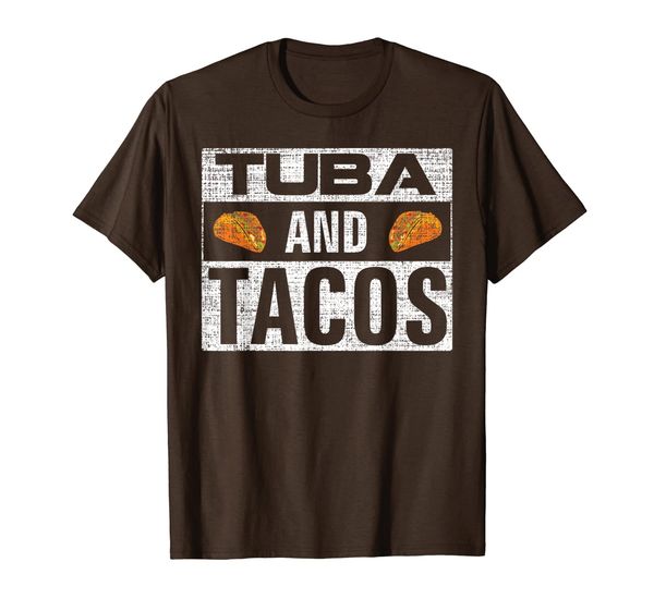

Vintage Tuba and Tacos T-Shirt Funny Orchestra Player Gift, Mainly pictures
