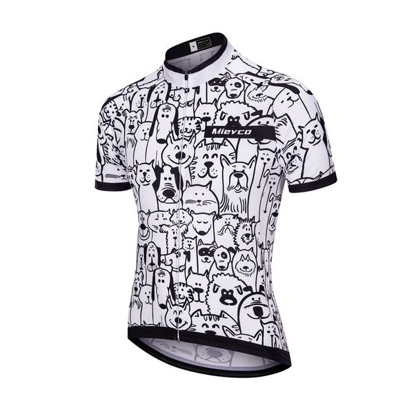 Mieyco Maglia da ciclismo di alta qualità Ropa Ciclismo Hombre Abbigliamento MTB Motivi animali corti Mountain Bicycle Abbigliamento sportivo all'aperto