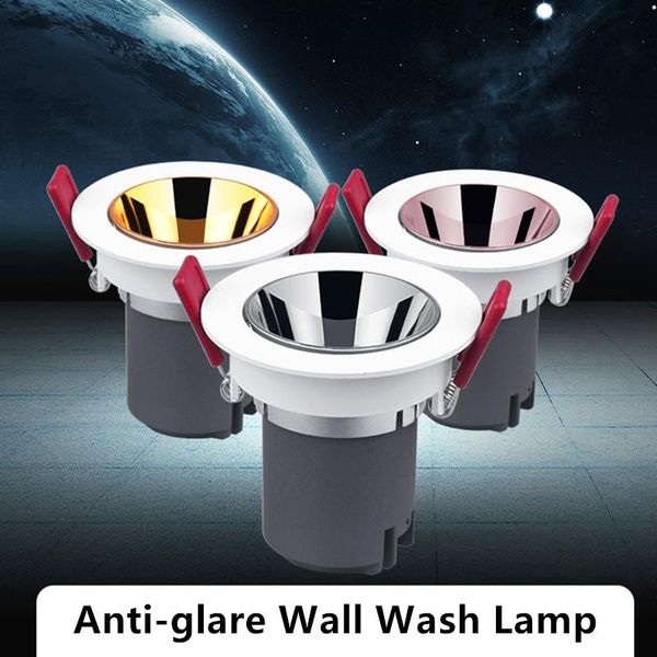 

ceiling lights anti-glare led lamp anti-corrosion dimmable downlight spot lighting bedroom kitchen recessed hole 75mm